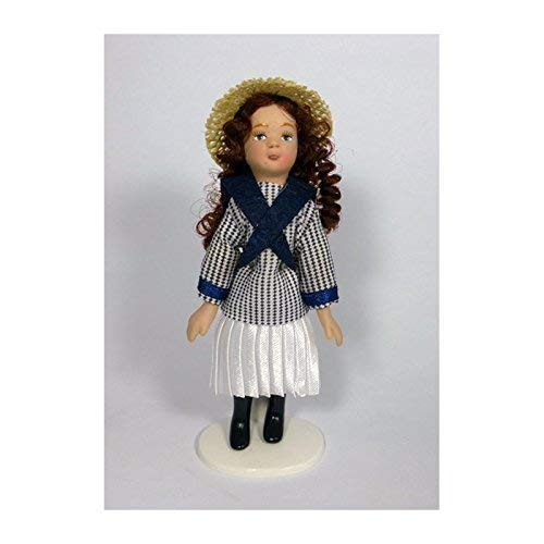 Unbekannt Creal 269532 Puppe Mädchen Marine Dressed Porzellan 1:12 für Puppenhaus von Unbekannt