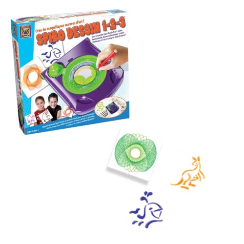 AB Gee Creative Toys – CT 5394 – Kit Freizeit Kreative – Zeichnung und Ausmalen – Spiro Zeichnung von BSM