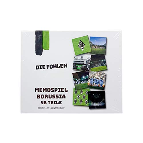 Unbekannt Die Fohlen Memospiel Borussia 48 Teile - Memory Offizielles Lizenzprodukt - Fußball Fußballmanschaft von Unbekannt