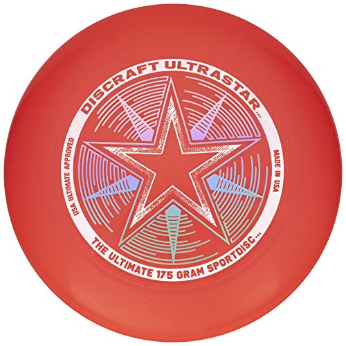 Discraft 802001-812 - Ultrastar Sport Disc, 175 g, Bright red Discraft 802001-812 - Ultrastar Sport Disc, 175 g, Bright red von Discraft