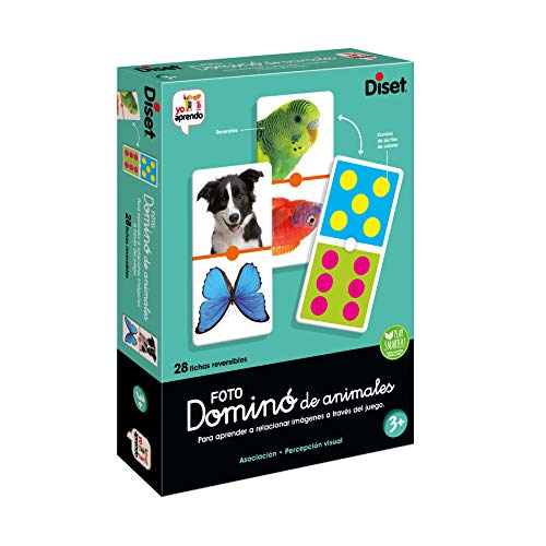 Diset – 68968 – Domino Foto Tiere von Diset