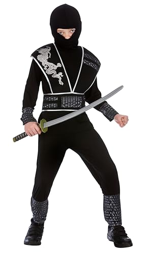 Wicked Elite Shadow Ninja - Kids Costume 5-7 Jahre von Wicked Costumes