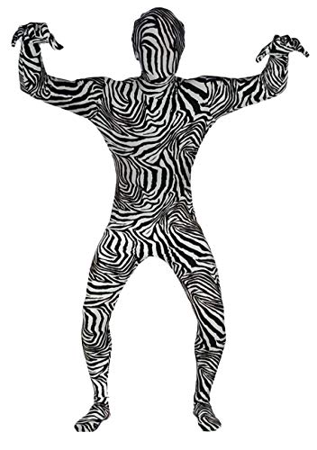 F.I.G. Fantastic Suits Kostüm elastischer Anzug Verkleidung (Zebra, L - XL) von F.I.G.