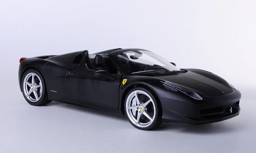 Unbekannt Ferrari 458 Spider, Mattschwarz, Modellauto, Fertigmodell, Mattel 1:18 Unbekannt Ferrari 458 Spider, Mattschwarz, Modellauto, Fertigmodell, Mattel 1:18 von Unbekannt