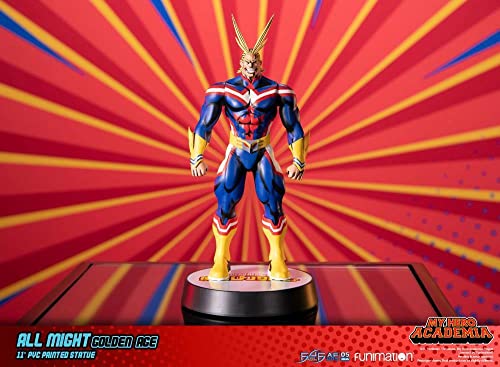 First4Figures MHAAGST (All Might-Goldenes Zeitalter) My Hero Academia PVC Figurine, Solide, goldfarben von First4Figures