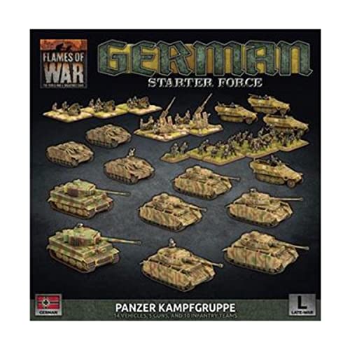 Unbekannt Flames of War: Late War: German: Panzer Kampfgruppe Starter Force (GEAB18) von Flames of War