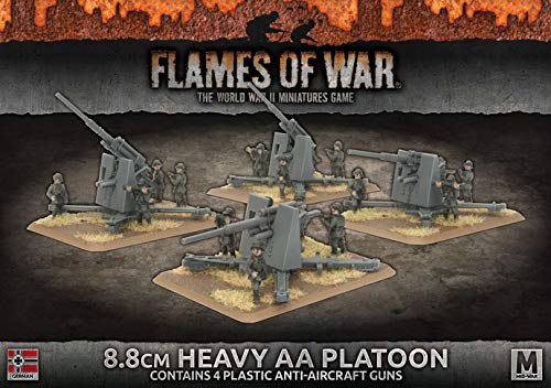 Unbekannt Flames of War: Mid War: German: 8.8cm AA Platoon (GBX119) von Flames of War