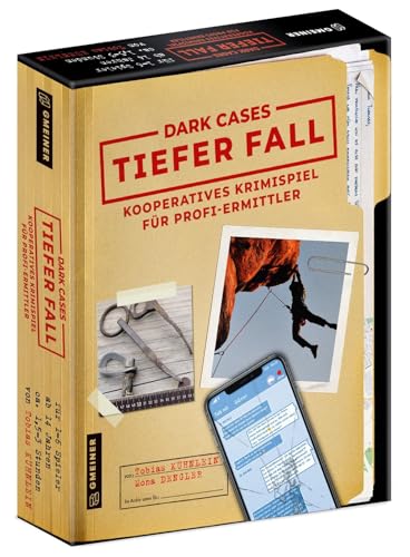 Gmeiner Verlag Dark Cases - Tiefer Fall Krimirätsel, Yellow von Gmeiner Verlag