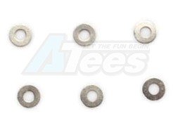 Unbekannt HI/28676 Waschmaschinen 2,6 x 6 x 0, Unterlegscheiben 2,6x6x0,5-28676, bunt von Unbekannt