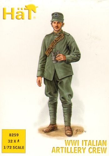 Unbekannt HäT - 1/72 WWI Italienische Artillerie-Mannschaft - Plastikmodellbausatz Figuren Unbekannt HäT - 1/72 WWI Italienische Artillerie-Mannschaft - Plastikmodellbausatz Figuren von Unbekannt