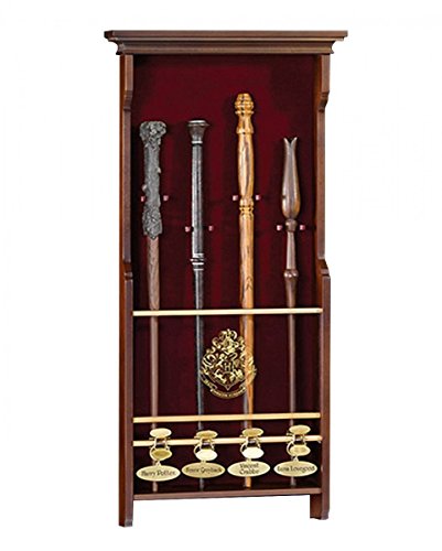 Unbekannt Harry Potter Zauberstab - Wandhalterung - für 4 Charakter Zauberstäbe - The Noble Collection von Unbekannt