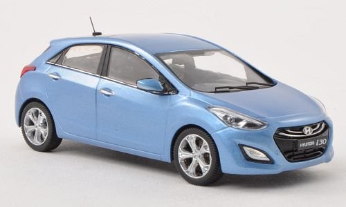 Unbekannt Hyundai I30, met.-hell-blau, 2012, Modellauto, Fertigmodell, Premium X 1:43 von Unbekannt
