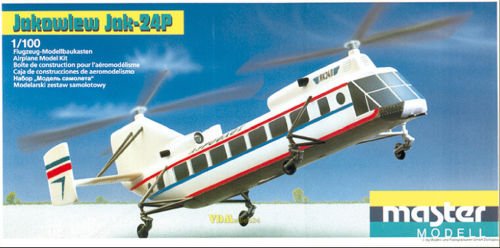 Unbekannt Jakowlew Jak-24P 1:100 Master Modell / Plasticart 1007, Original! von Unbekannt