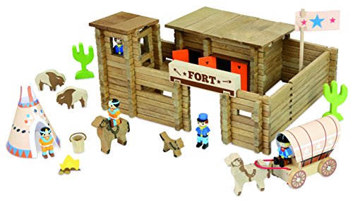 Jeujura – 8068 – Bauspiel West – Fort und Indianer – 200 Teile Jeujura – 8068 – Bauspiel West – Fort und Indianer – 200 Teile von Jeujura