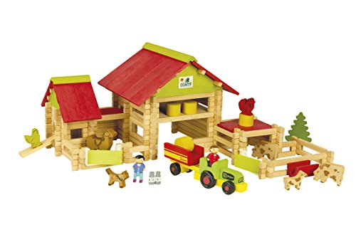 Jeujura 8059 Bauernhof mit Traktor und Tieren, 220 Teile Jeujura 8059 Bauernhof mit Traktor und Tieren, 220 Teile von Jeujura