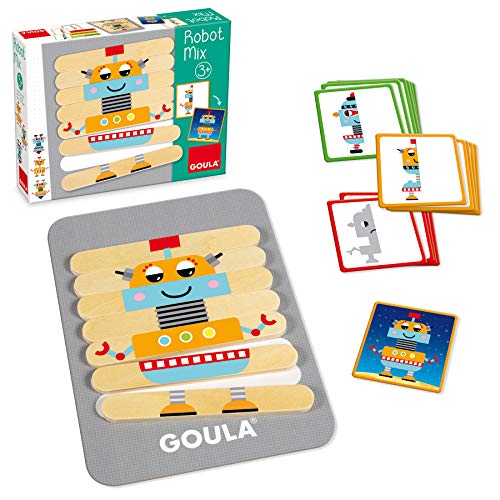 Goula Robot Mix – Lernspiel für Vorschule, ab 3 Jahren von Goula