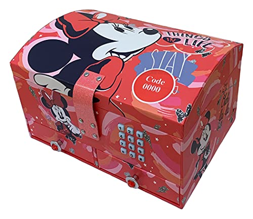 Kids Euroswan Schmuckkästchen mit Musik und Verschlusscode, Minnie Maus Kids Euroswan Schmuckkästchen mit Musik und Verschlusscode, Minnie Maus von Lupsty