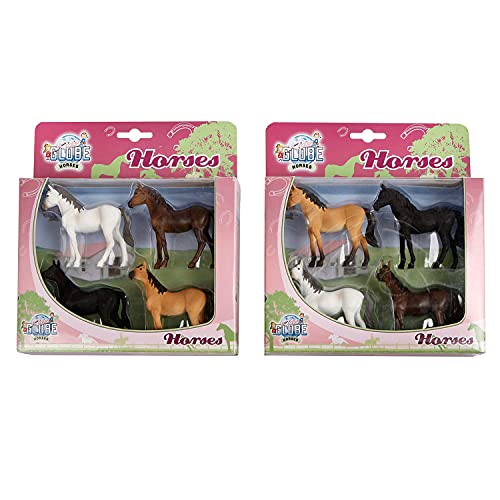 Van Manen Kids Globe Horses Horse (4 Assorted, Scale 1:32) - 640085 Van Manen Kids Globe Horses Horse (4 Assorted, Scale 1:32) - 640085 von Kids Globe