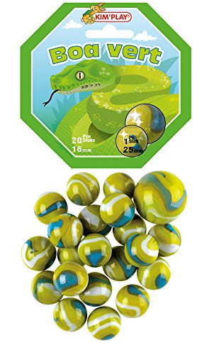 Unbekannt kimplay – + 1 Ball Bearings (Pack of 20, Green Boa, 500836 von Kim'Play