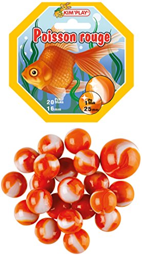 Kim'Play kimplay – Pack of 20 + 1 Ball Bearing, Goldfish, 500838, Multicolor von Kim'Play