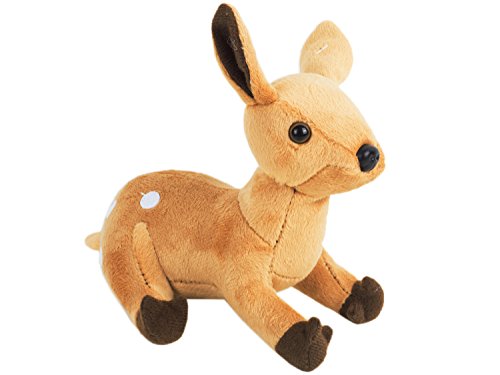 Unbekannt Kuscheltier Rehkitz aus Plüsch stehend oder liegend (REH liegend) von Unbekannt