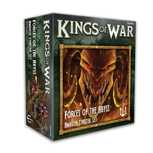 Mantic Games Kings of War Ambush Force of The Abyss Starterset von Mantic
