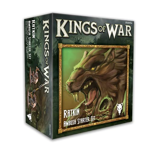 Mantic Games Kings of War Ambush Ratkin Starter-Set von Mantic