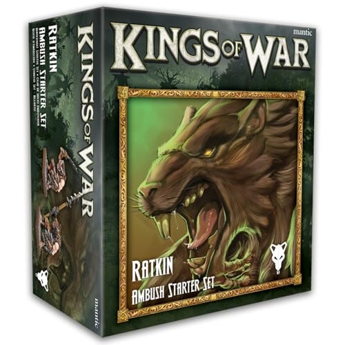 Mantic Games Kings of War Ambush Ratkin Starter-Set von Mantic