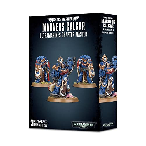 Unbekannt Marneus Calgar, Ultramarines Chapter Master Unbekannt Marneus Calgar, Ultramarines Chapter Master von Games Workshop