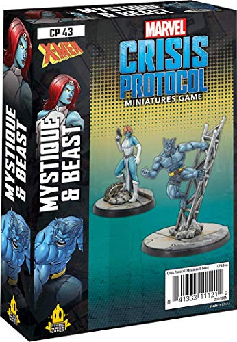 Atomic Mass Games - Marvel Crisis Protocol: Character Pack: Mystique and Beast - Miniature Game von Atomic Mass Games