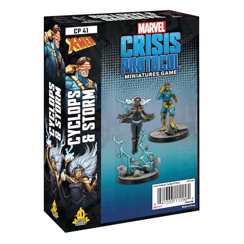 Atomic Mass Games - Marvel Crisis Protocol: Character Pack: Storm and Cyclops - Miniature Game von Atomic Mass Games