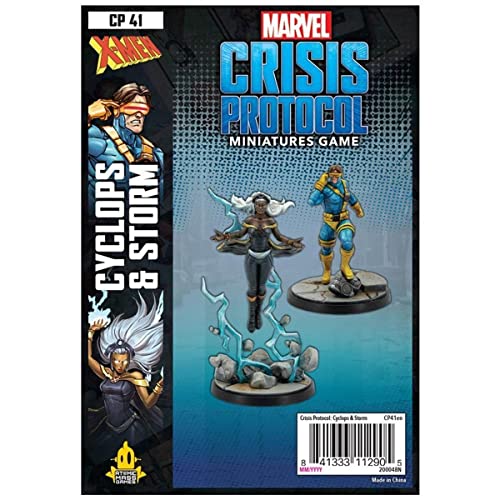 Atomic Mass Games - Marvel Crisis Protocol: Character Pack: Storm and Cyclops - Miniature Game von Atomic Mass Games