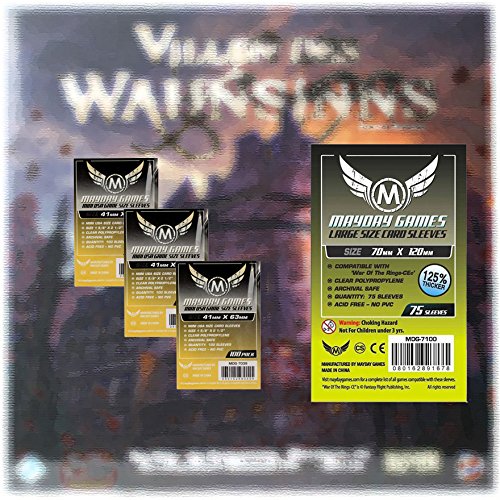 Unbekannt MayDay Standard Card Game Sleeves - Kartenschutzhüllen 7039 + 7100 Vorteilspack für Villen des Wahnsinns Unbekannt MayDay Standard Card Game Sleeves - Kartenschutzhüllen 7039 + 7100 Vorteilspack für Villen des Wahnsinns von Unbekannt