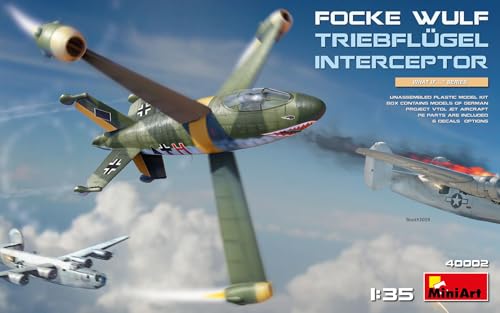 Mini Art 550040002 Focke-Wulf Triebflügel Interceptor Fahrzeug Plastik Bausatz, grau Mini Art 550040002 Focke-Wulf Triebflügel Interceptor Fahrzeug Plastik Bausatz, grau von MiniArt