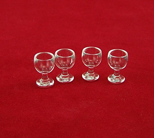 Unbekannt Miniatur Weingläser, 4 Teile, Créal. Für 1:12 Puppenstuben. 1,6 cm Unbekannt Miniatur Weingläser, 4 Teile, Créal. Für 1:12 Puppenstuben. 1,6 cm von Unbekannt