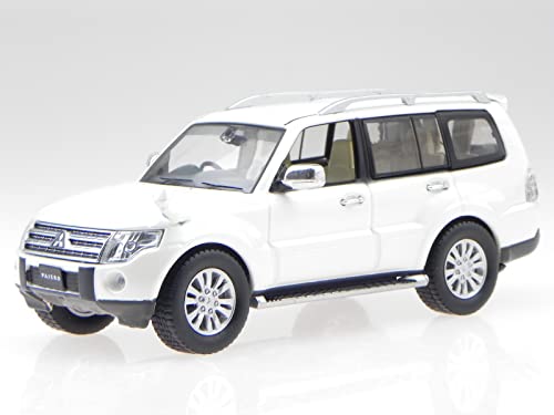 Unbekannt Mitsubishi Pajero 4WD 2010 pearlwhite Modellauto F43-075 First43 1:43 von Unbekannt