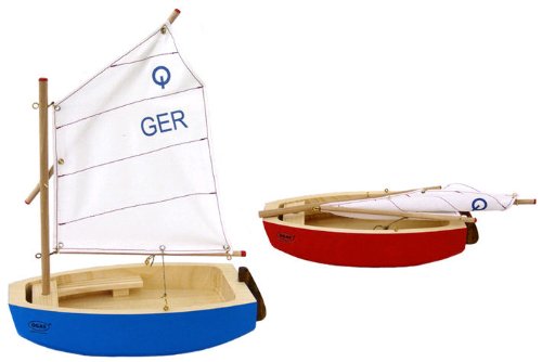 Unbekannt Ogas 2229 Holzboot Segelboot Optimist 23 x 27 cm aus Holz 3124 von Unbekannt