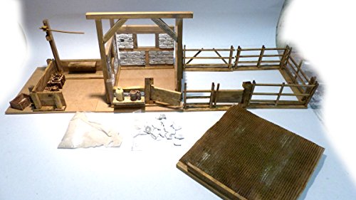 menta-modellbau Pferdestall-Modellbau mit Putzplatz und Koppel, 148 Bauteilen, Alter: 8 - 14 Jahre, Kategorie: 360385031, 360604031 menta-modellbau Pferdestall-Modellbau mit Putzplatz und Koppel, 148 Bauteilen, Alter: 8 - 14 Jahre, Kategorie: 360385031, 360604031 von menta-modellbau
