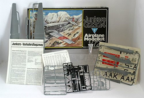 Unbekannt Plasticart 15600 1:72 Master Modell im Originalkarton - Junkers G23/24 - Selten von Unbekannt