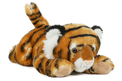 Trigon Plüschtier Tiger 27cm braun Stofftier Soft Kuscheltier Raubkatze Plüschtiere von Trigon