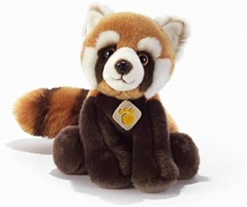 Plush & Company Ailur Panda Rot L 30 cm 126, Mehrfarbig, 8029956159381 von Plush