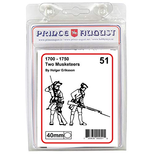 Unbekannt Prince August Hobby Gussform – Schlacht von Rossbach – Zwei Musketiere PA51 von Prince August