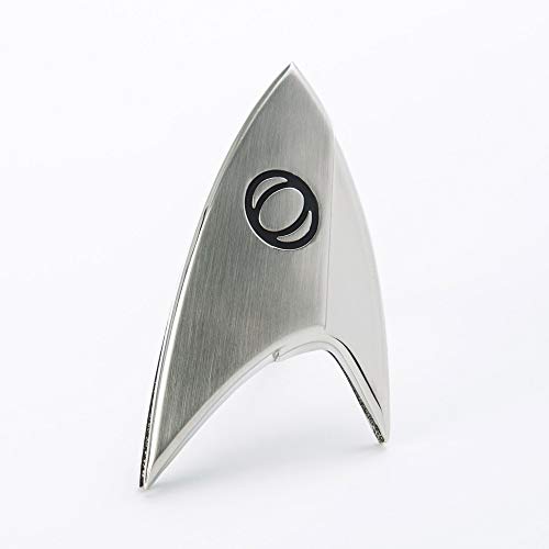 Quantum Mechanix Abysse Corp_BIJQMX002 Star Trek-Insignia Badge: Sciences, Mehrfarbig, ca. 7 x 3,5 cm von Quantum Mechanix
