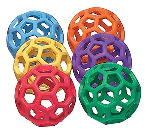 Unbekannt RubberFlex GrabBalls 6er-Set / Bälle mit Netzstruktur / Durchmesser: 21,6 cm / Einzelgewicht: 185 g von SPORDAS von Unbekannt