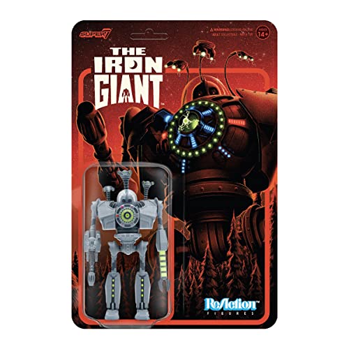 Unbekannt SUPER7 IRGIW01-AKG-01 Iron Giant Reaktionsfigur, Mehrfarbig, 3.75" von Super7