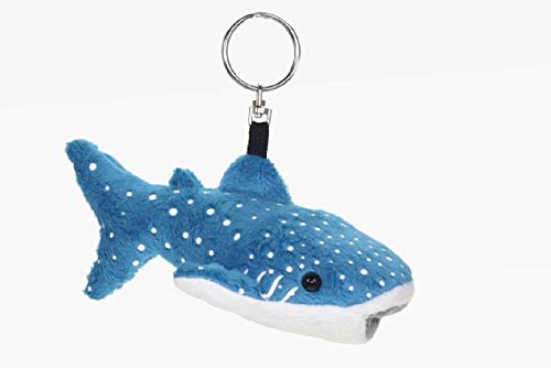 Cornelißen Schlüsselanhänger Walhai aus Plüsch, blau, 15 cm, Tier Tiere, Walhaie, Wale von Cornelißen
