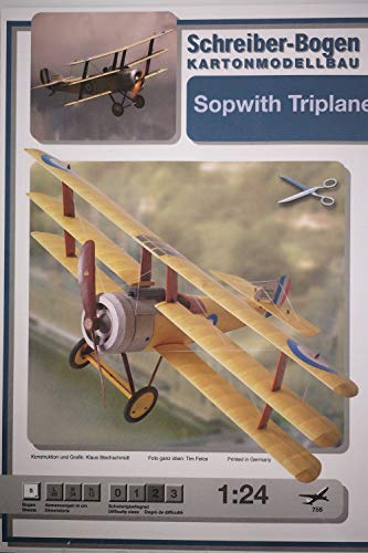 Schreiber-Bogen Kartonmodellbau Sopwith Triplane Schreiber-Bogen Kartonmodellbau Sopwith Triplane von Schreiber-Bogen