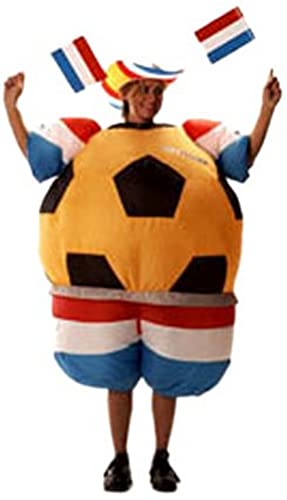 Sparmeile 25701 - Aufblasbares Kostüm Holland Fußball von Sparmeile