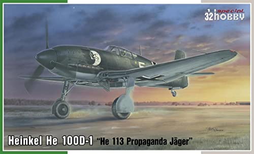 Special Hobby SH32009 - Modellbausatz Heinkel He 100D-1 Propaganda Jäger He 113 von Special Hobby