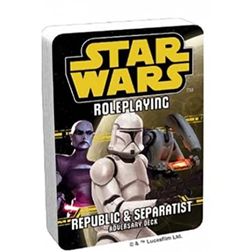 Republic and Separatist Adversary Deck - Star Wars Roleplaying Republic and Separatist Adversary Deck - Star Wars Roleplaying von Fantasy Flight Games